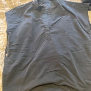 Figs rafaela top charcoal